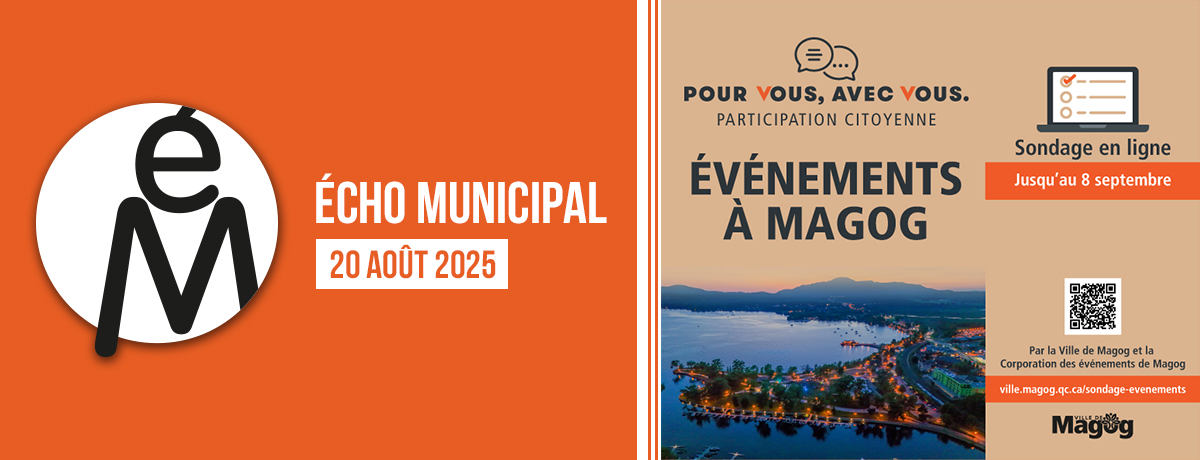Écho municipal – 2025-08-20