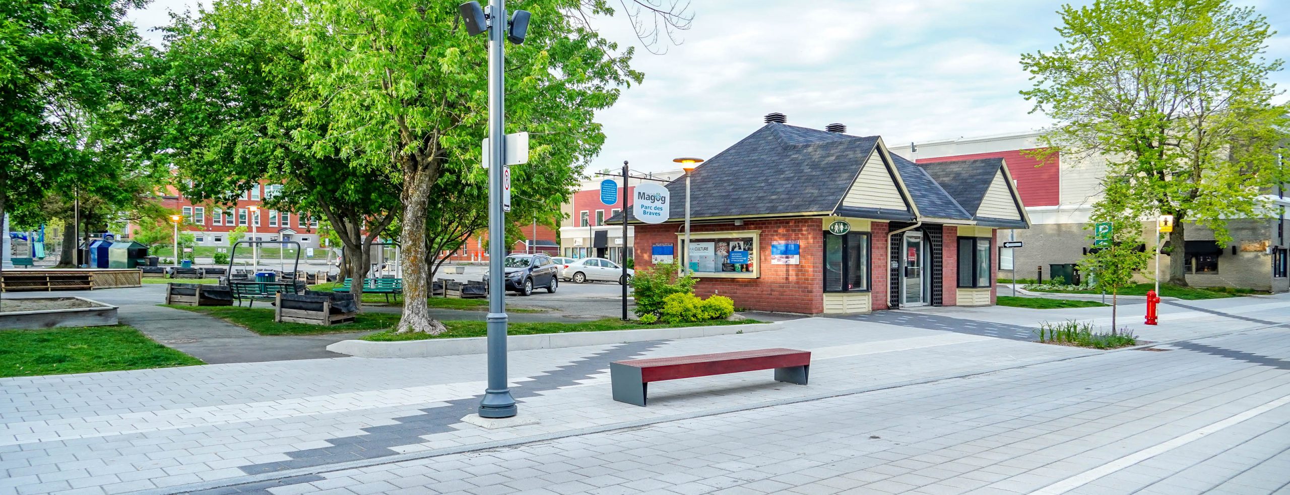 Réfection du bloc sanitaire au parc des Braves | Les travaux débuteront le jeudi 21 août