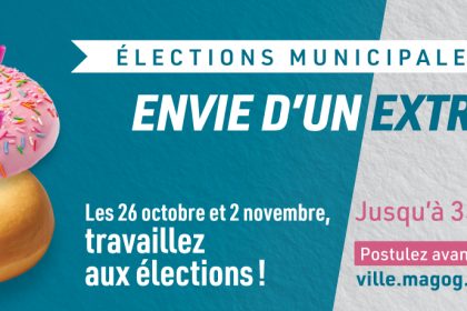 Actualité - Envie d’un extra? Travaillez aux élections municipales 2025!