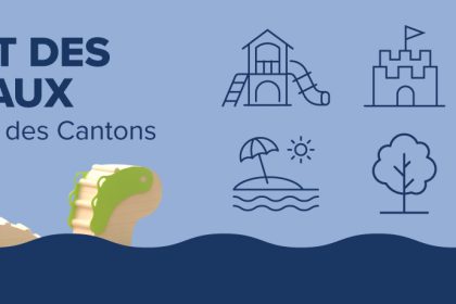 Communiqué - Investissements à la plage des Cantons | Les travaux de réfection débuteront le 2 septembre