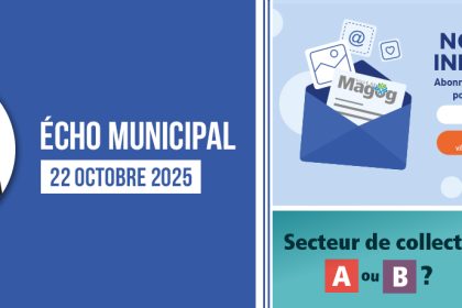 Écho municipal – 2025-10-22