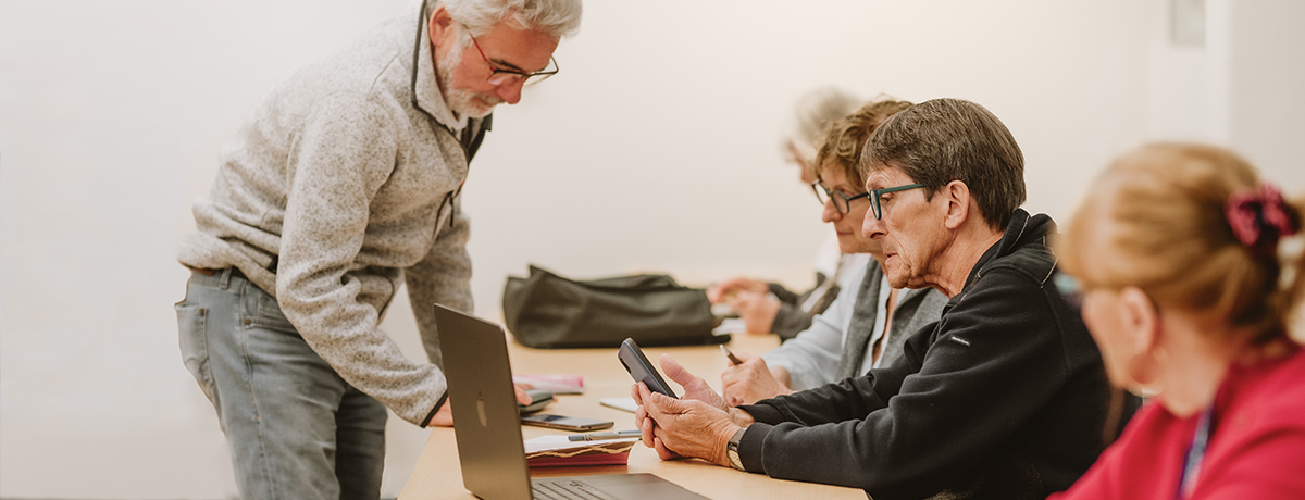 Café techno - Activité à la Bibliothèque Memphrémagog