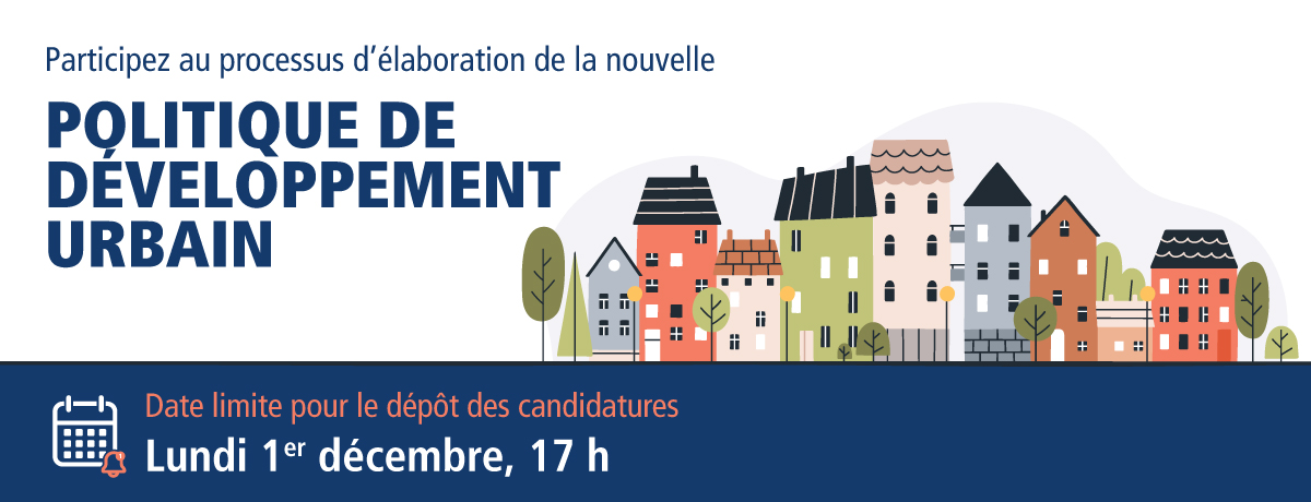 Communiqué - Élaboration d’une nouvelle Politique de développement urbain | La Ville de Magog recherche des bénévoles pour se joindre au comité citoyen
