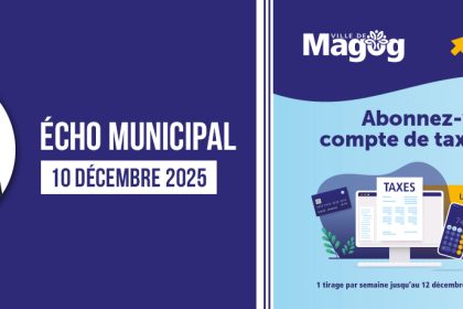 Écho municipal – 2025-12-10
