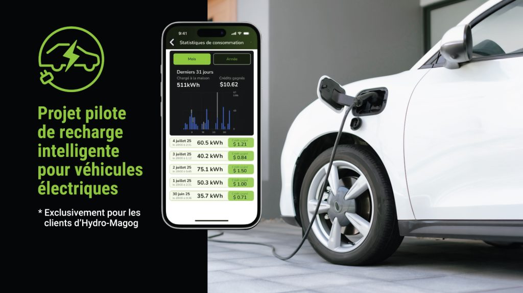 Diaporama - Participez à un projet pilote de recharge intelligente pour véhicules électriques!
