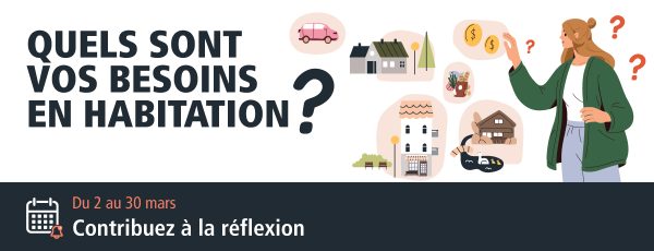 Communiqué - Étude sur les besoins en habitation | Les Magogois invités à répondre à un sondage
