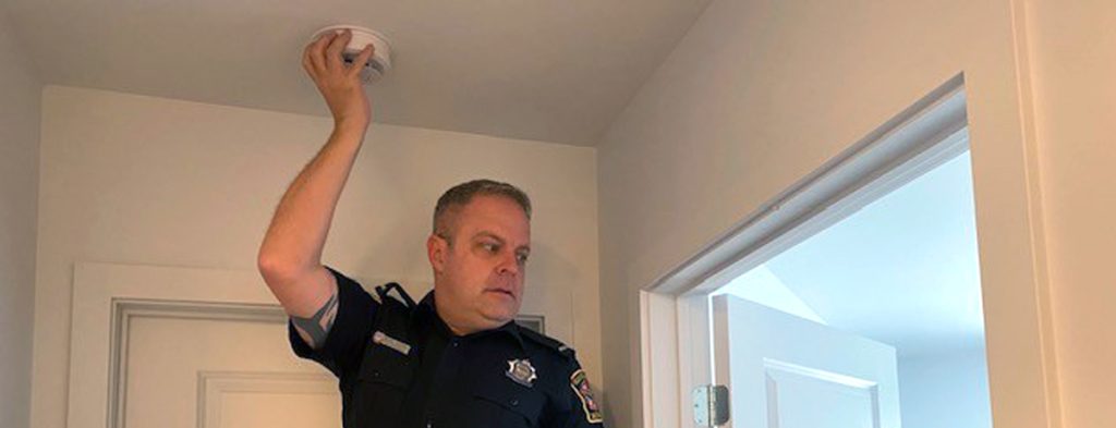 Visites résidentielles des pompiers