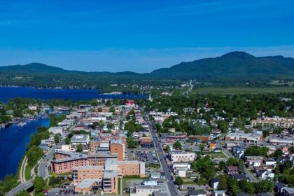 Photo aérienne - Magog