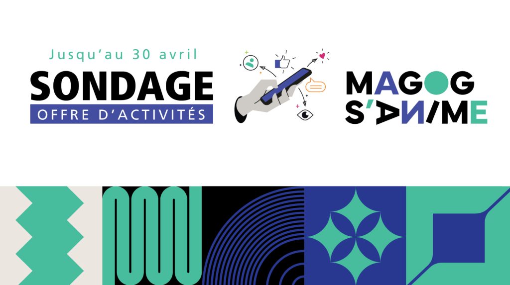 Communiqué - Programmation Magog s’anime | La population invitée à répondre au sondage sur l’offre d’activités municipales