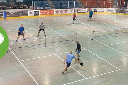Pickleball à l'aréna de Magog