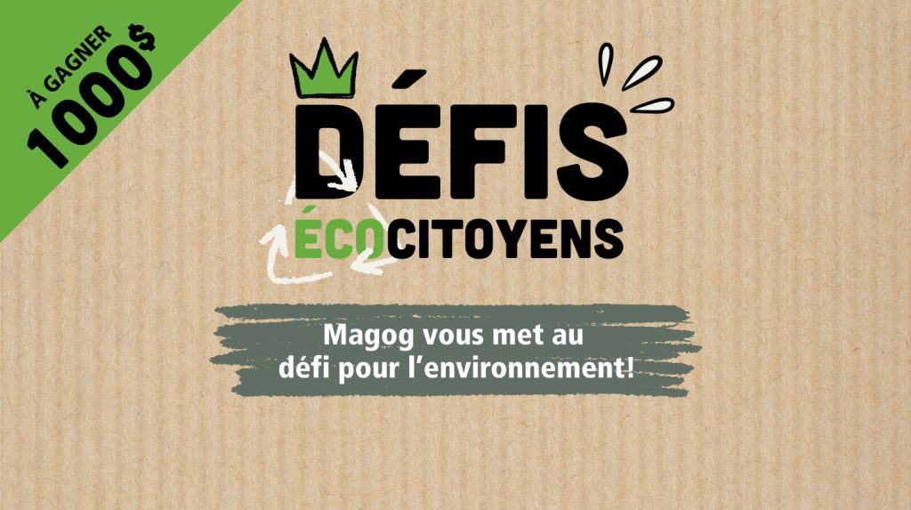 La Ville de Magog lance les Défis écocitoyens | Un nouveau programme pour accompagner la population vers des gestes concrets et durables