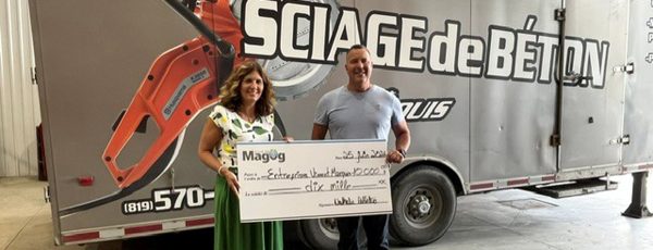 Communiqué - La Ville de Magog accorde une subvention de 10 000 $ à Les entreprises Vincent Marquis