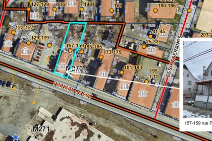 Avis public - Demande de démolition pour le 157 à 159, rue Principale Est
