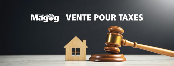 Vente pour taxes